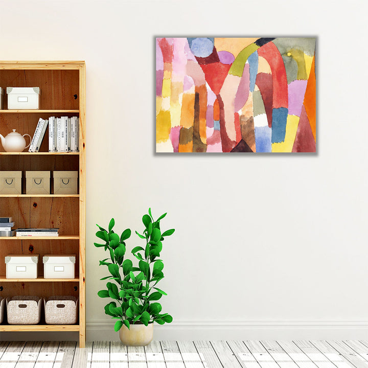 Movement of Vaulted Chambers, 1915 - Canvas Print Wall Art