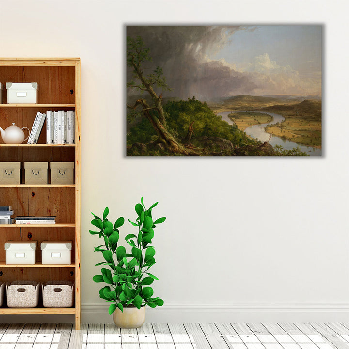 Framed canvas nature hallway decor
