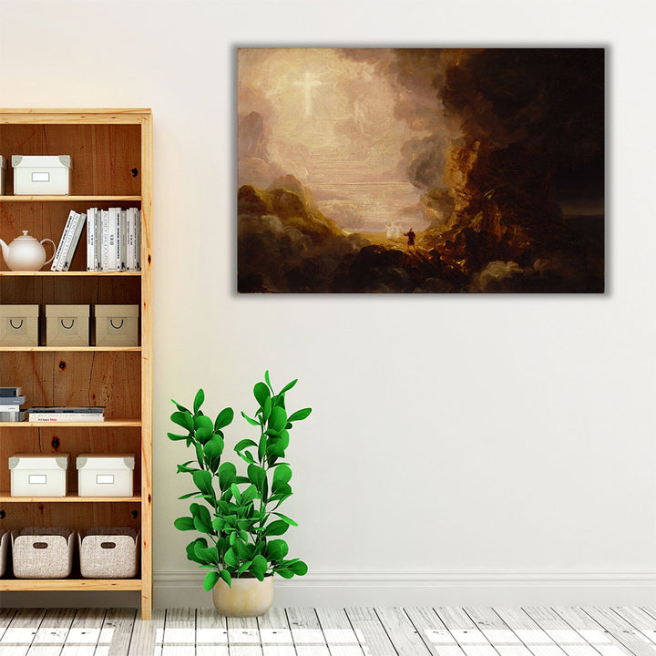 Neutral brown classical wall art statement