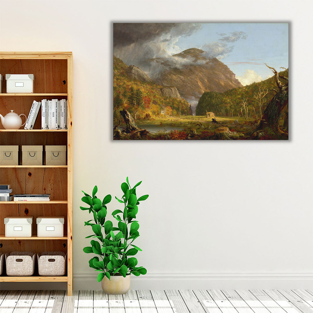 Neutral green brown nature wall art