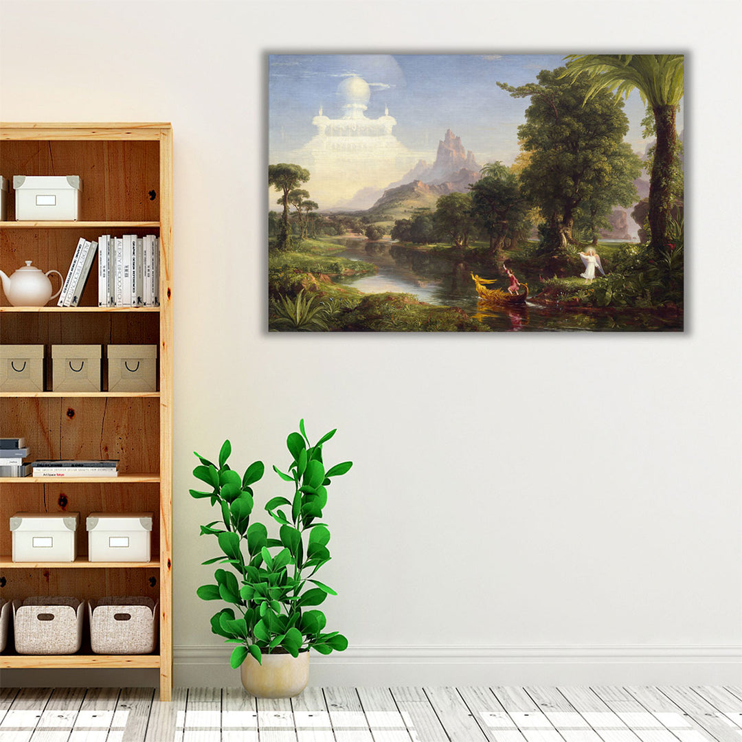 Bedroom Wrapped Canvas tranquil nature décor centerpiece