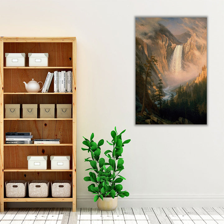 Living wrapped canvas with scenic décor