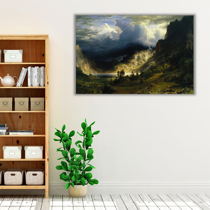 Wrapped Canvas hallway landscape décor
