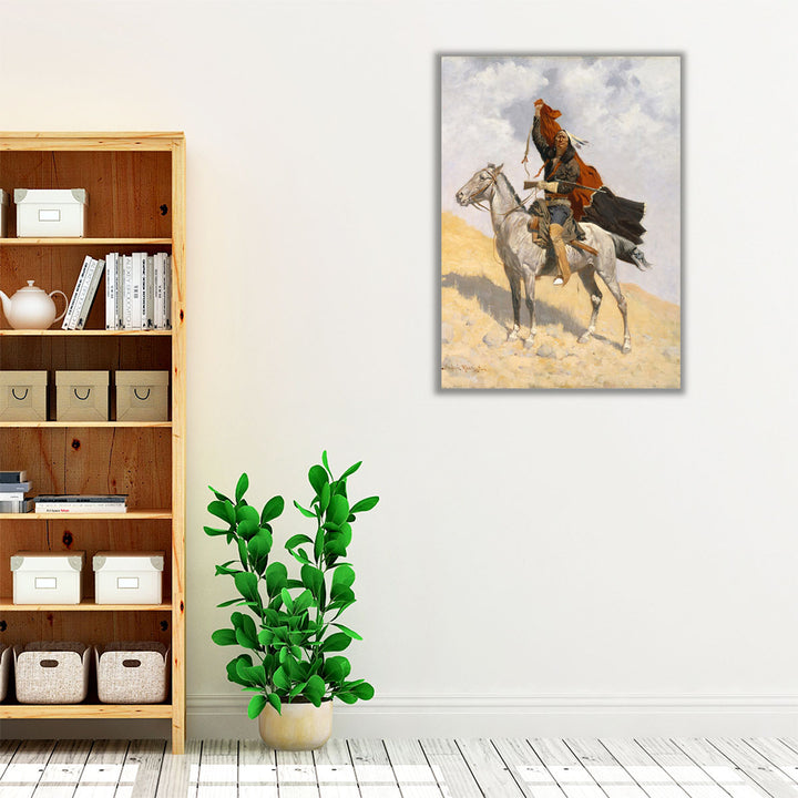 Living Room Wrapped Canvas – timeless Western décor centerpiece