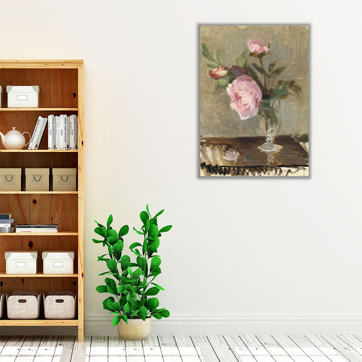 Peonies, 1869 - Canvas Print Wall Art