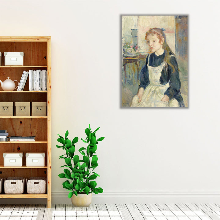 Young Girl with an Apron, 1891 - Canvas Print Wall Art