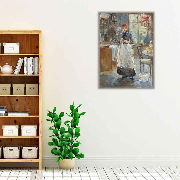 In the Dining Room, 1886 - Canvas Print Wall Art