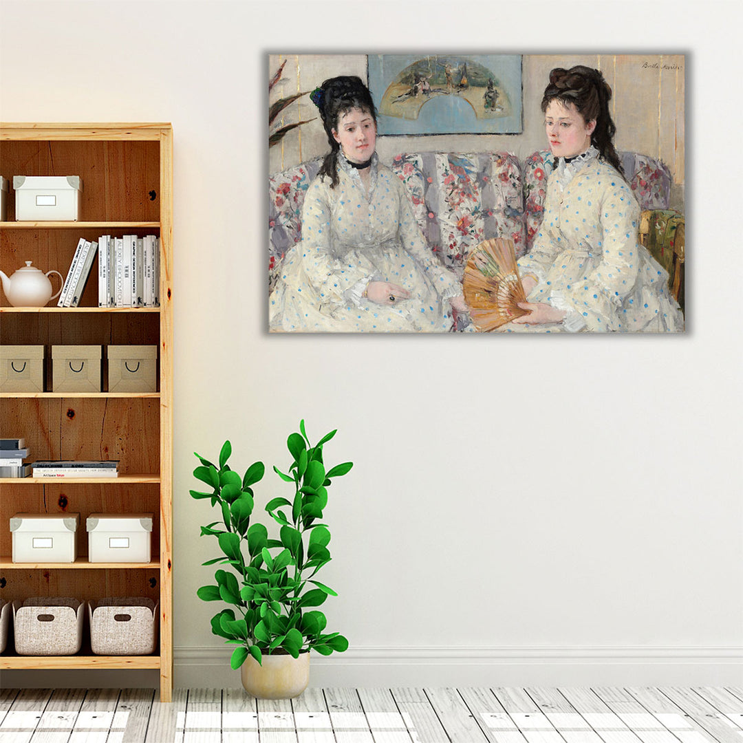 Living Room Wrapped Canvas – elegant impressionist décor centerpiece
