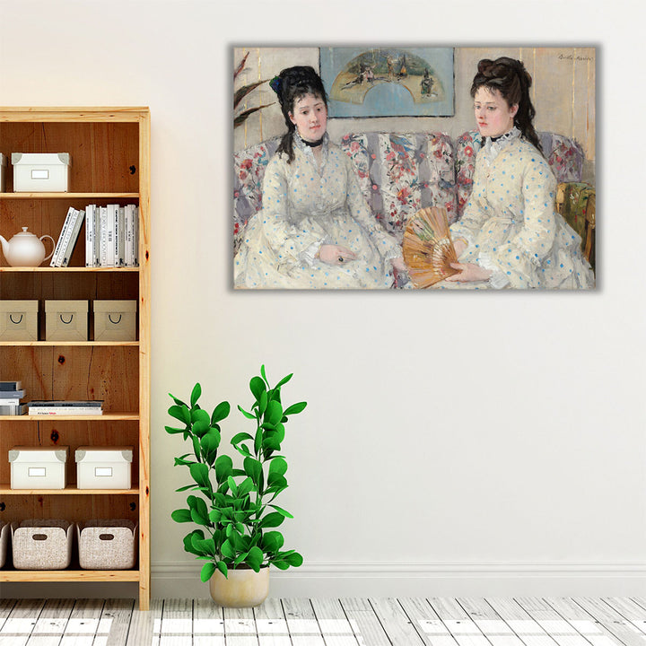 Living Room Wrapped Canvas – elegant impressionist décor centerpiece