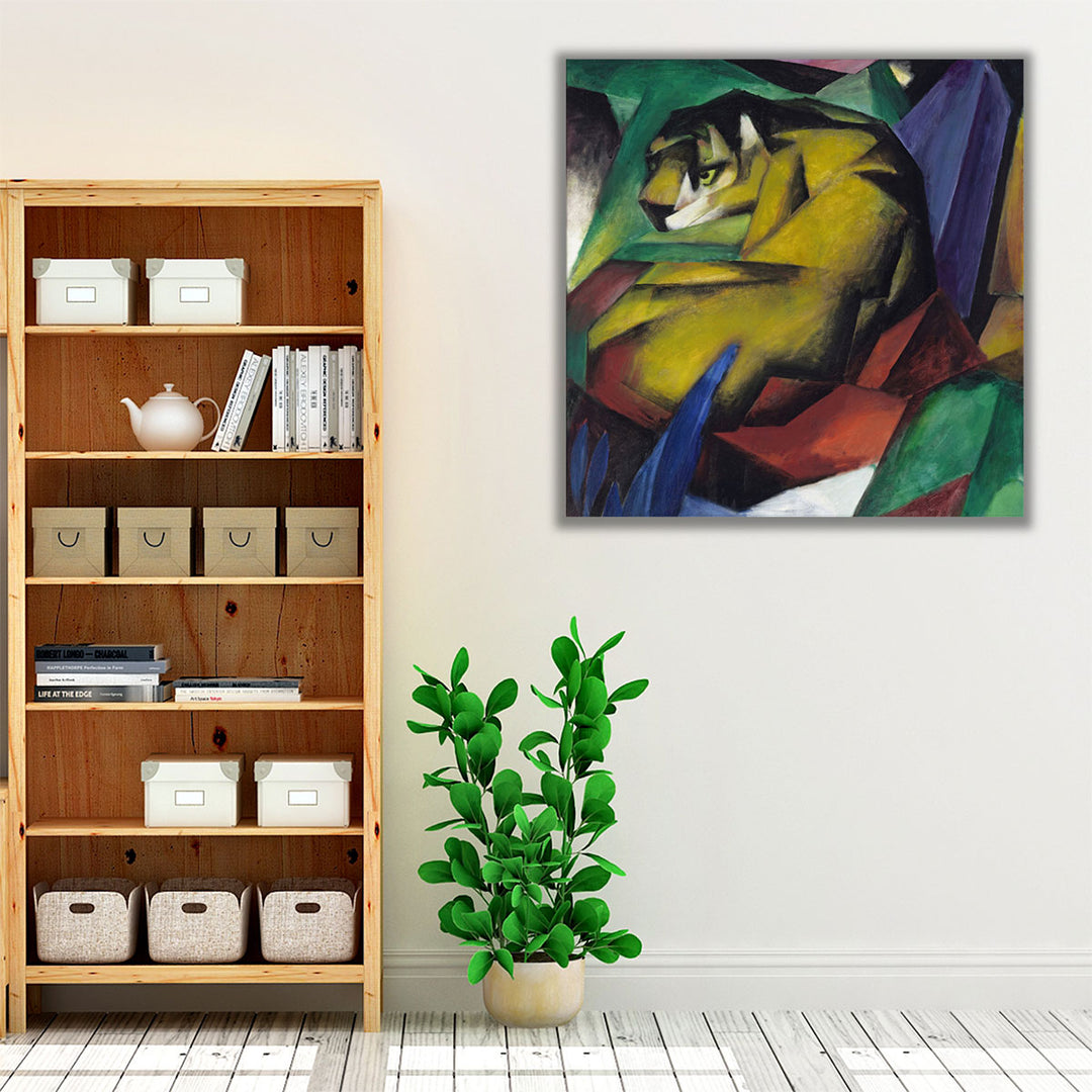 Living Room Wrapped Canvas – sleek contemporary décor centerpiece