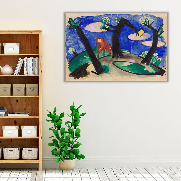 Nature-inspired wall art for living room décor