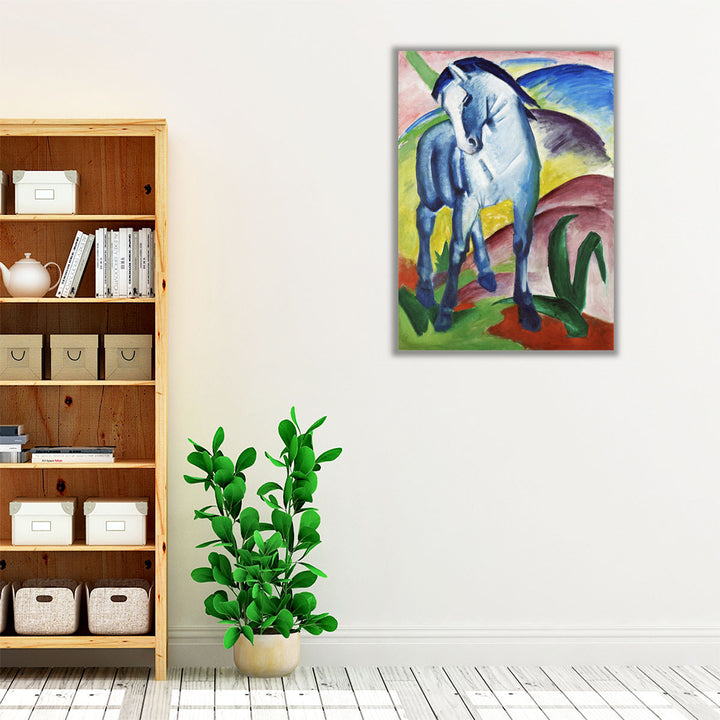 Elegant watercolor horse wall art for living room