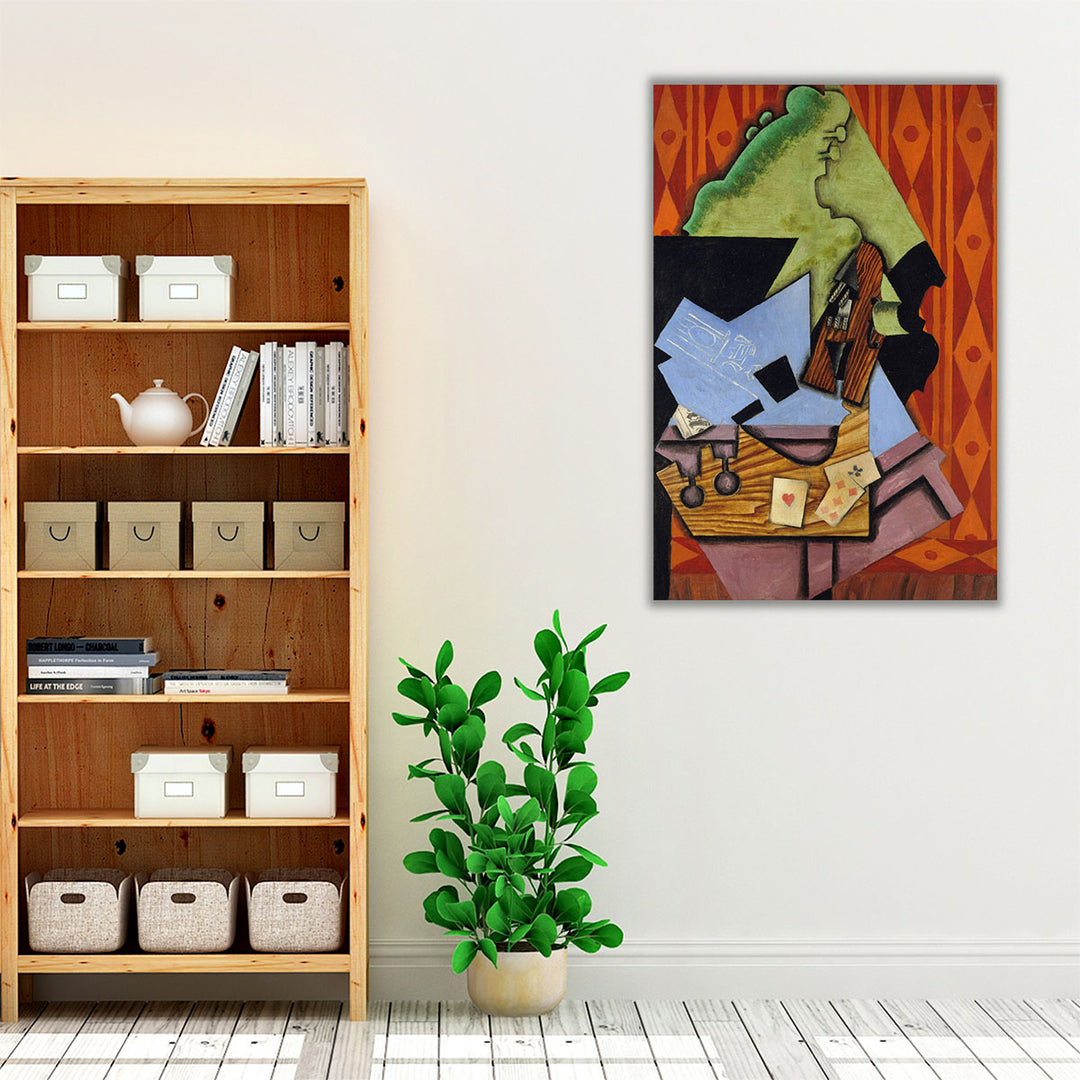 Colorful music art dynamic living room