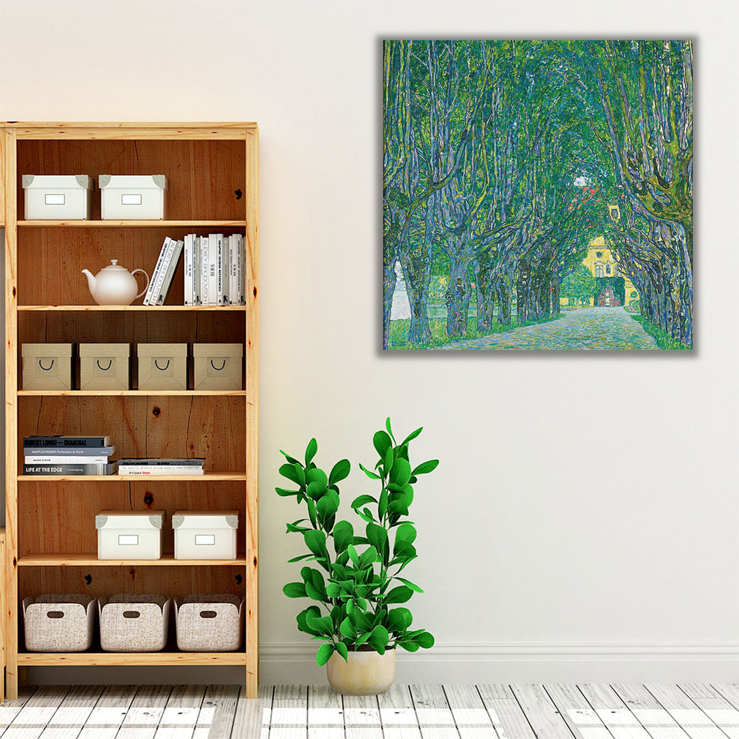 Avenue to the Kammer Castle, 1912 - Canvas Print Wall Art