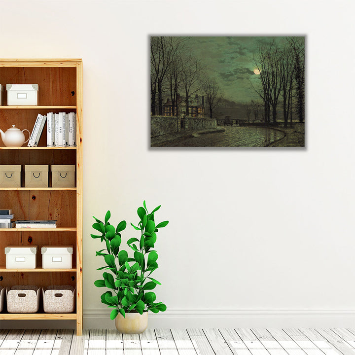 November Moonlight, 1883 - Canvas Print Wall Art
