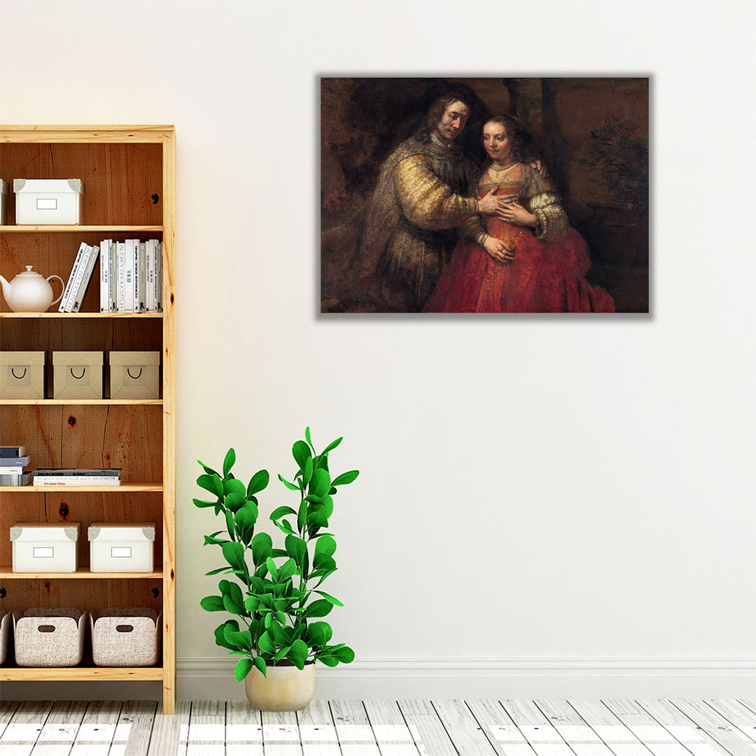 The Jewish Bride, 1665 - 1669 - Canvas Print Wall Art