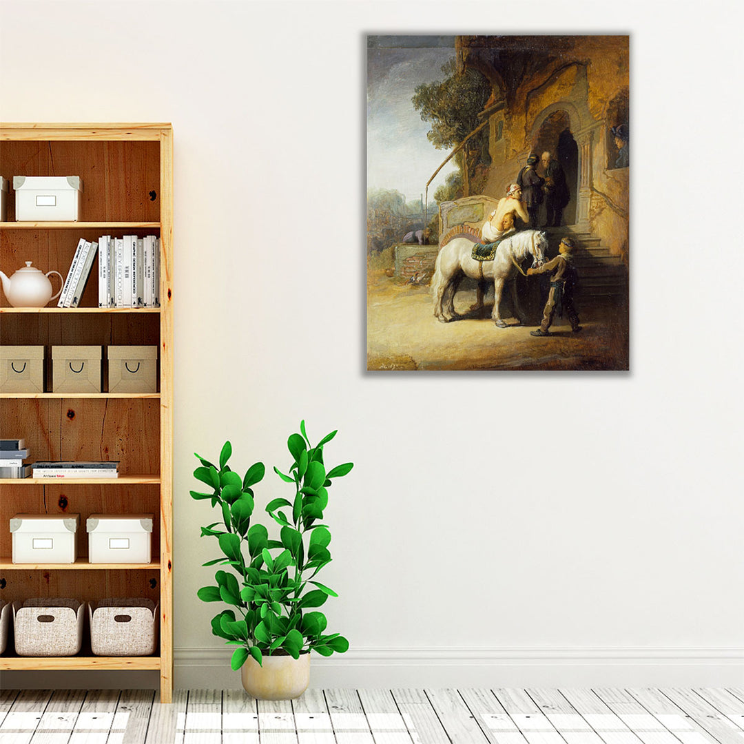 The Good Samaritan, 1630 - Canvas Print Wall Art
