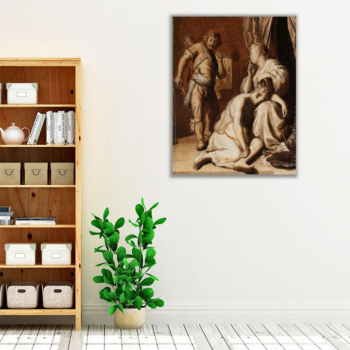 Samson and Delilah, 1626 - 1630 - Canvas Print Wall Art