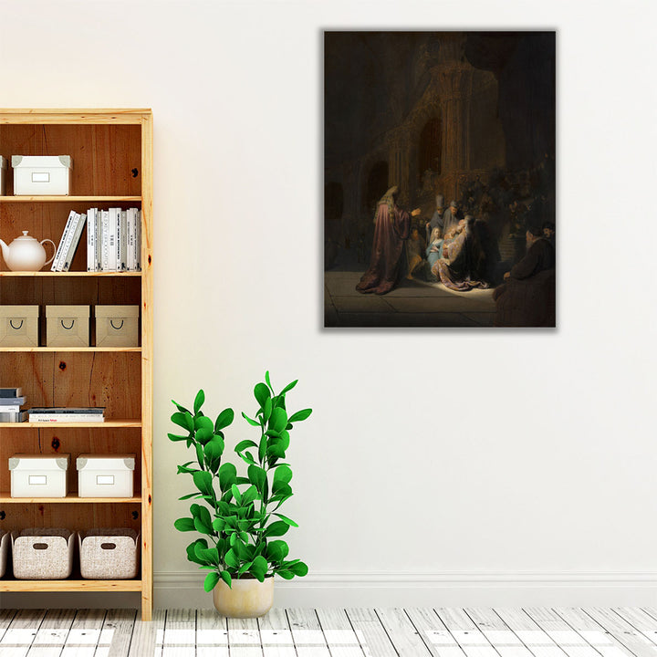 Simeon’s Song of Praise, 1631 - Canvas Print Wall Art
