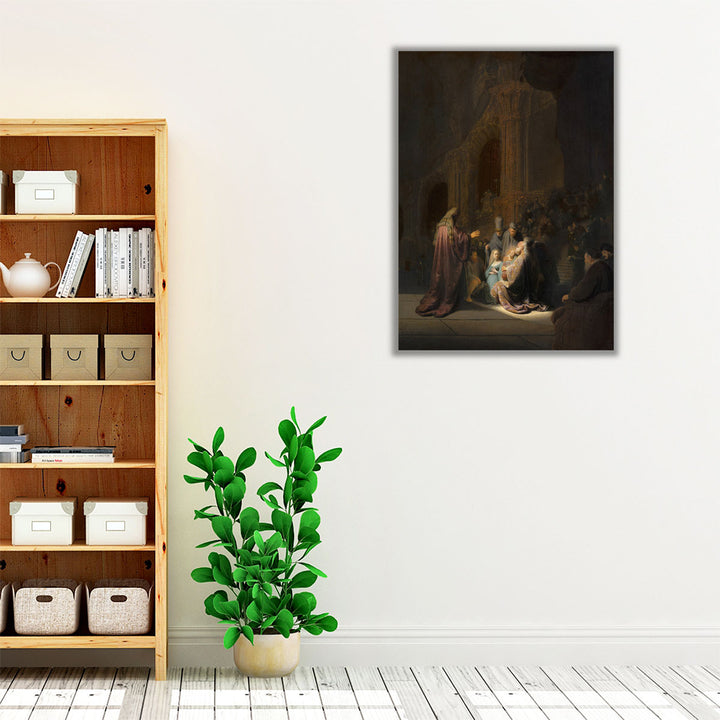 Simeon’s Song of Praise, 1631 - Canvas Print Wall Art