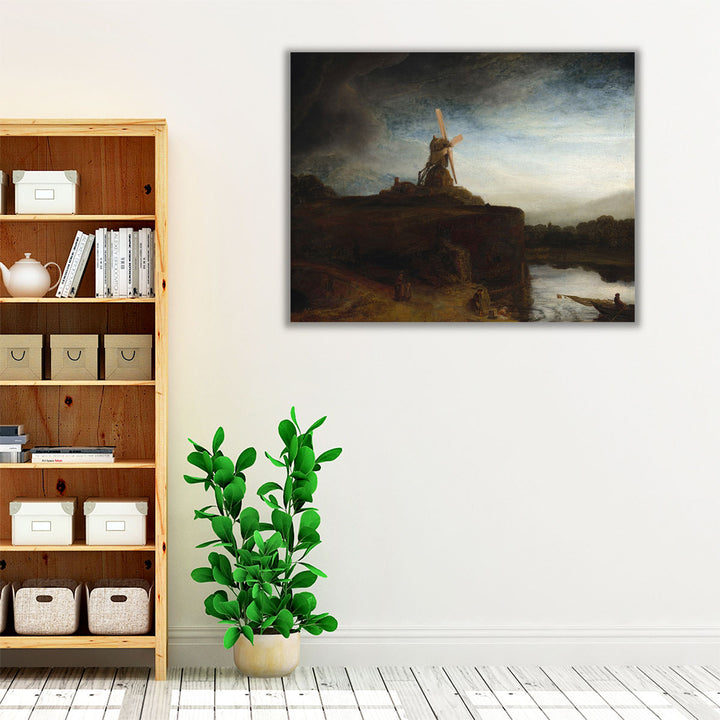 Matte paper living room décor print