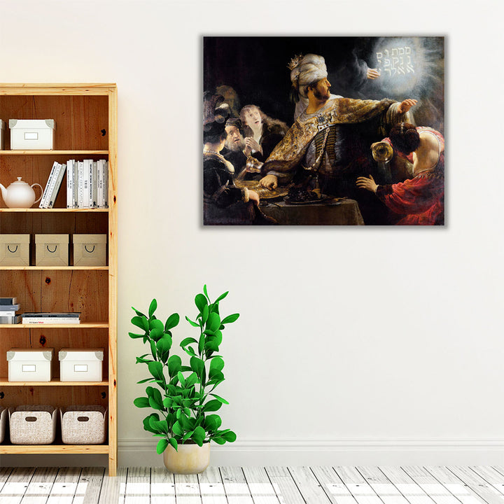 Belshazzar’s Feast, 1634 - 1639 - Canvas Print Wall Art
