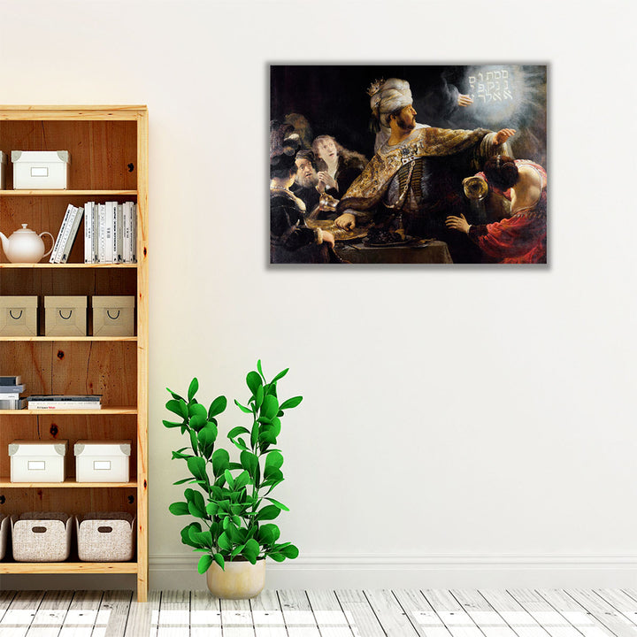 Belshazzar’s Feast, 1634 - 1639 - Canvas Print Wall Art