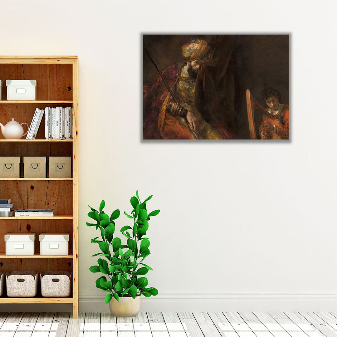 Saul and David, 1651 - 1654 - Canvas Print Wall Art
