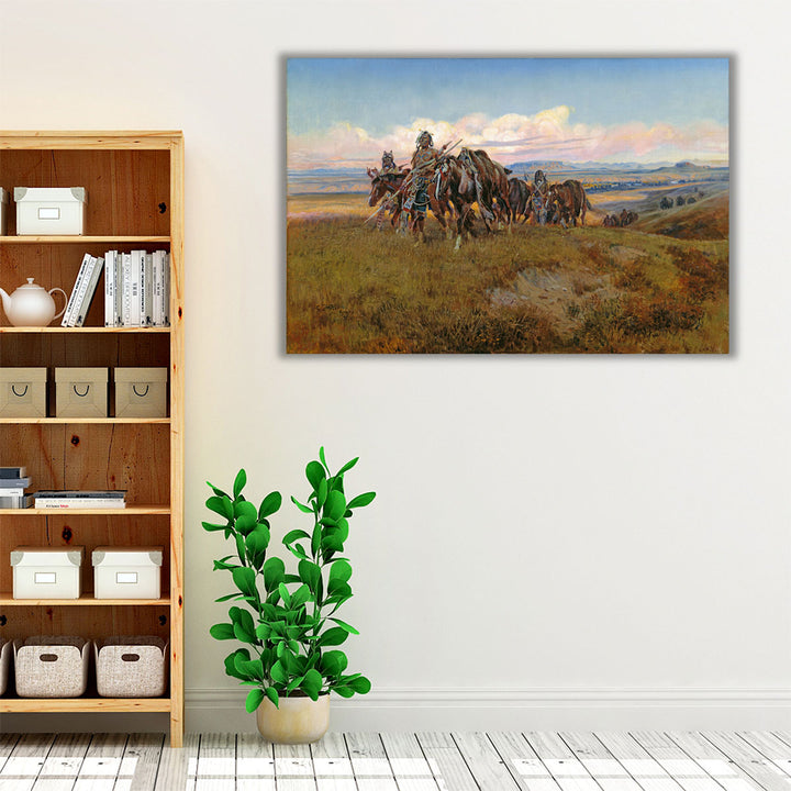In the Enemy’s Country - Canvas Print Wall Art