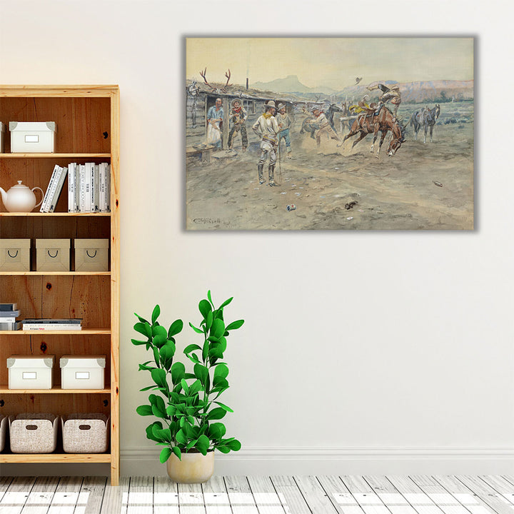 The Tenderfoot, 1900 - Canvas Print Wall Art