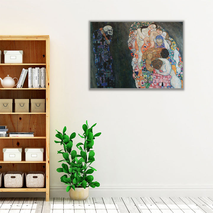 Death and Life, 1910-15 - Canvas Print Wall Art