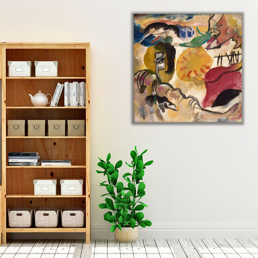 Improvisation 27, Garden of Love II - Canvas Print Wall Art