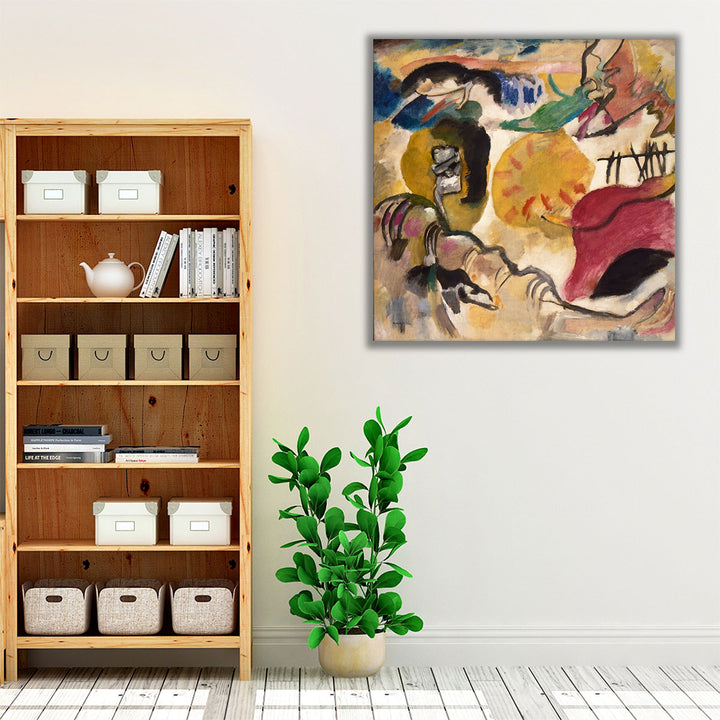 Improvisation 27, Garden of Love II - Canvas Print Wall Art