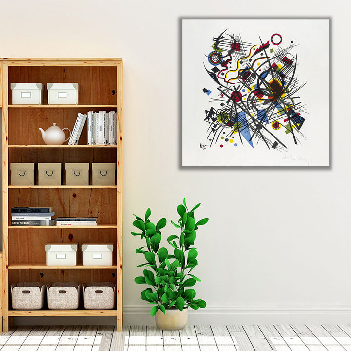 Lithographie Fur Die Vierte Bauhausmappe, 1922 - Canvas Print Wall Art