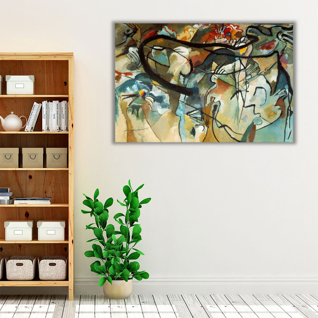 Composition V, 1911 - Canvas Print Wall Art