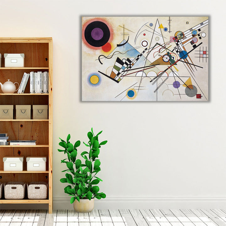 Composition VIII, 1923 - Canvas Print Wall Art