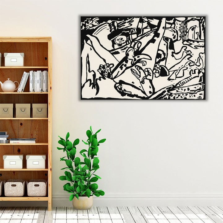Composition II, 1911 - Canvas Print Wall Art