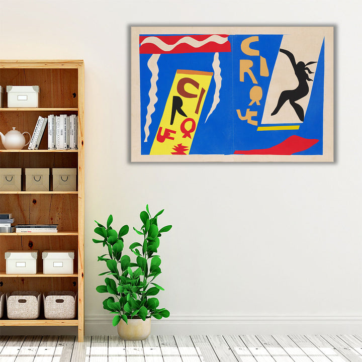 The Circus, Jazz, 1947 - Canvas Print Wall Art