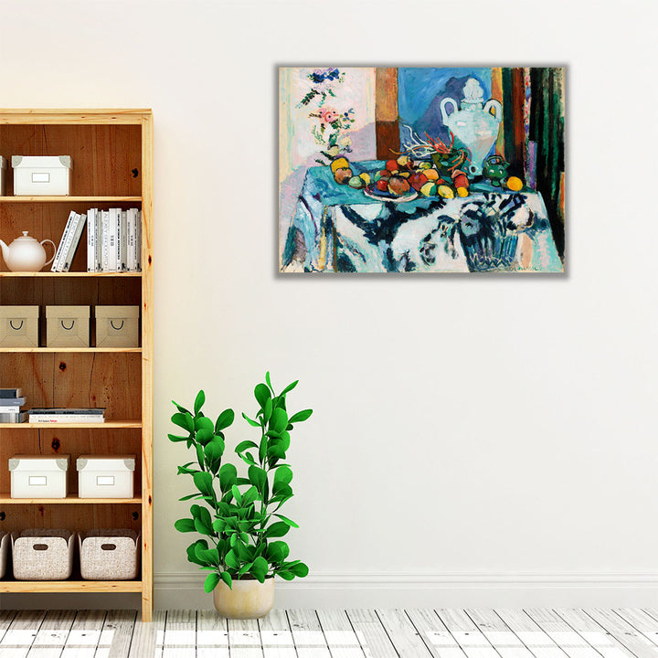 Blue Still Life, Nature Morte Bleue, 1907 - Canvas Print Wall Art