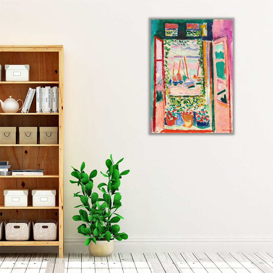 The Open Window - Canvas Print Wall Art