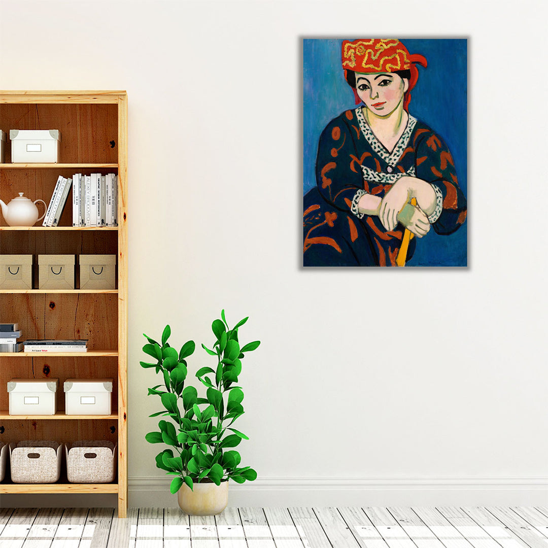Red Madras Headdress, 1907 - Canvas Print Wall Art