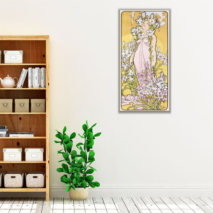The Flowers, Lily, 1898 - Canvas Print Wall Art