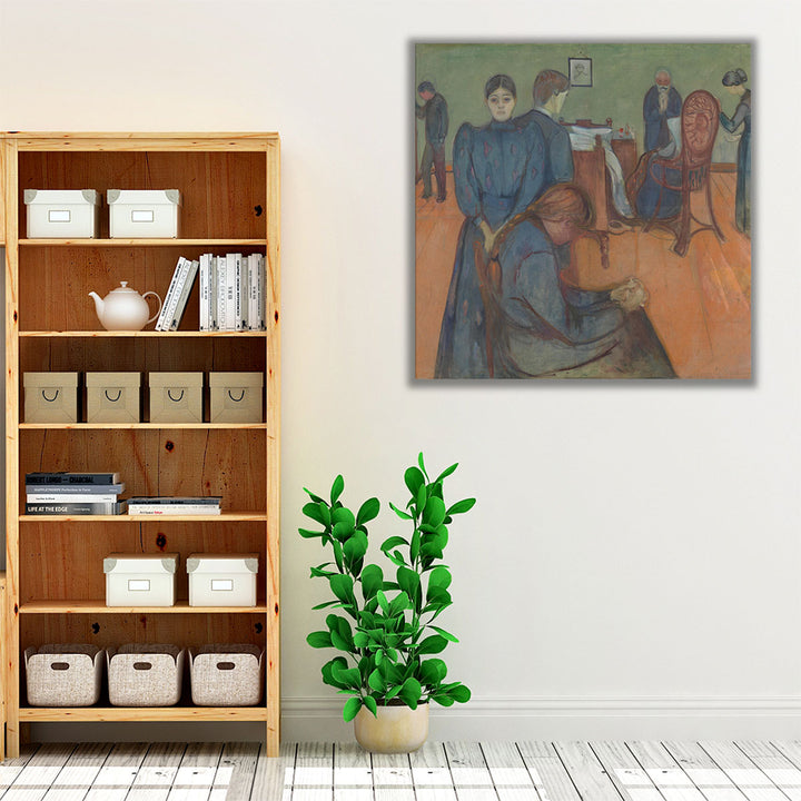 Death in the Sickroom, 1893 - Canvas Print Wall Art