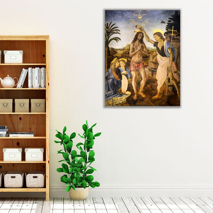 Baptism of Christ, 1470-1480 - Canvas Print Wall Art