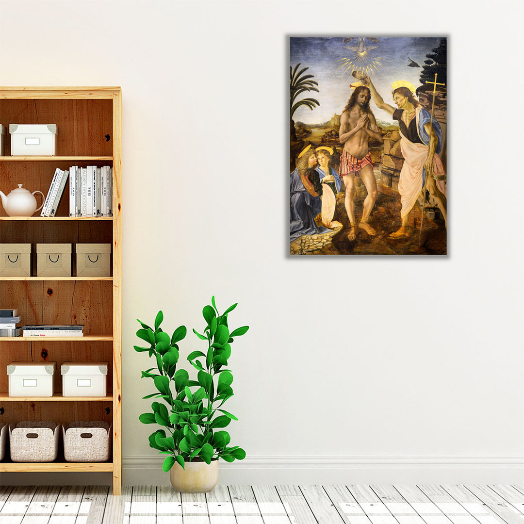 Baptism of Christ, 1470-1480 - Canvas Print Wall Art