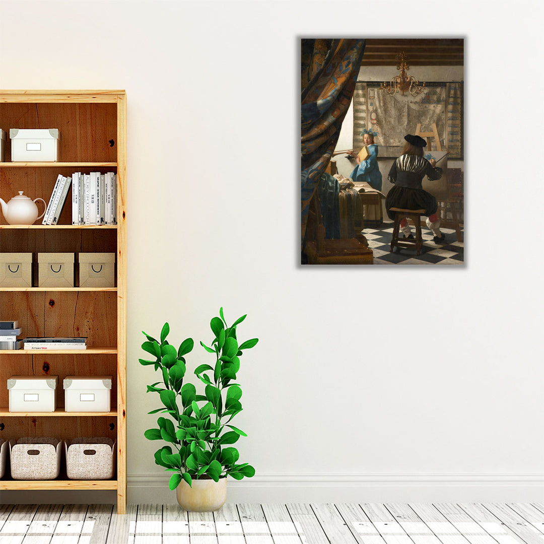 The Art of Painting - Canvas Print Wall Art