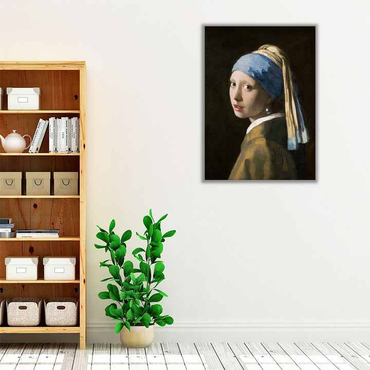 Girl with a Pearl Earring - Canvas Print Wall Art