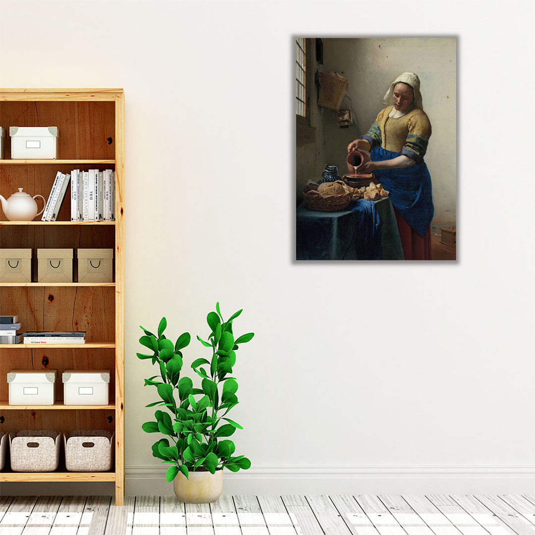 The Milkmaid - Canvas Print Wall Art
