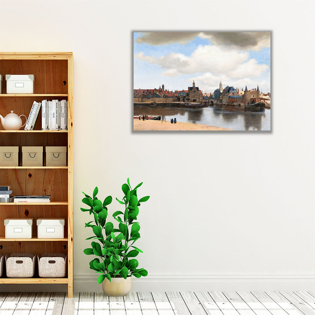 View of Delft, 1660-1661 - Canvas Print Wall Art