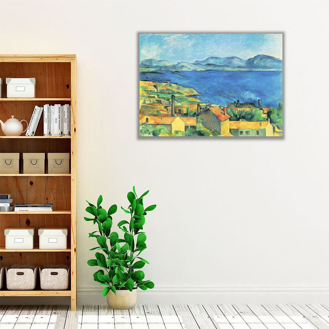 The Bay of Marseilles, Seen from L'Estaque - Canvas Print Wall Art